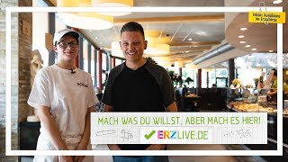 Ausbildung zum Bäckerin bei der Bäckerei Roscher  Erzgebirge LIVE [upl. by Alidus376]