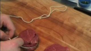 How to Make Boeuf a la Ficelle  Tying Fillets for Beef a la Micelle [upl. by Phonsa607]