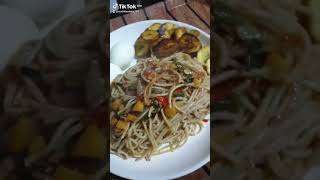 Stir fry spaghetti lovetocookformyfamily [upl. by Ahsiaa]