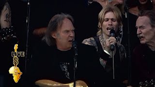 Neil Young  Rockin In The Free World Live 8 2005 [upl. by Kory]