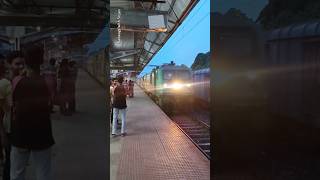 18003 up ADRA Rani Shiromoni Express with GMO WAG9 😂  trending indianrailways viral shorts [upl. by Oriel]