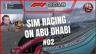 Sim racing Grand Prix Abu Dhabi F1 2018 [upl. by Oryaj928]