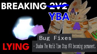 So they added Dark mode to YBA…Breaking 2v2s [upl. by Harald]