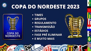 Copa do Nordeste 2023 Times Grupos Regulamento Pré Copa do Nordeste transmissão estádios [upl. by Adaline]