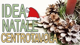 Centrotavola Natale con pigne idea natalizia facile  Arte Green [upl. by Budd]