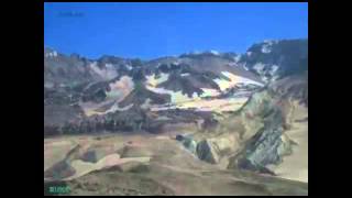 Mount St Helens Glacier Receding Away From Lava Dome  Video [upl. by Neelon]