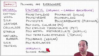 Introduction to Polymers  Lecture 12  Importance and impact [upl. by Om]