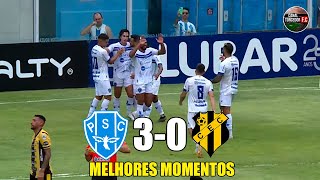 Paysandu 3 x 0 Castanhal  Melhores Momentos  COMPLETO  Paraense 2024 [upl. by Teik205]