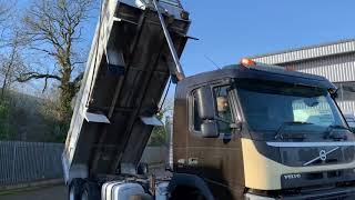 VOLVO FM Eu6 8x4 ALUMINIUM TIPPER 2014 VU14 LCM [upl. by Eceinwahs]