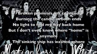 Motionless In White  Burned at both ends Lyrics [upl. by Ahsiri]