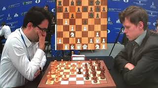 Sabino Brunello 2515  Vladislav Artemiev 2705FIDE World Blitz Chess Championship [upl. by Hynda]