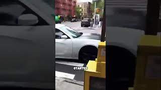 Hellcat Owner E￼scape cops On The sidewalk😳fyp shorts shortsvideo shortvideo viralvideo video [upl. by Hansiain389]