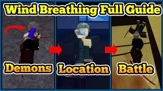 Wind Breathing FULL Guide  Location  Requirements  DemonFall Roblox [upl. by Rafaela333]