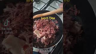 DINNER CORNED BEEF AND RICE🔥🔥 [upl. by Adnot240]