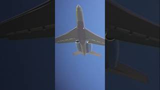 Gulfstream G650 test plane low flyby [upl. by Grantham]