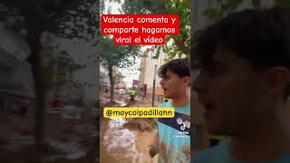 Valencia emergenciatrending maycolpadillahn noticias dana emergency [upl. by Goss]