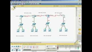 CISCO PACKET TRACER CONFIGURANDO ROUTERS  PARTE 3 [upl. by Bocaj]