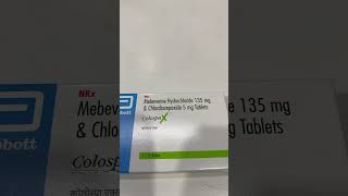 Mebeverine Hydrochloride 135 mg Chlordiazepoxide 5 mg colospa x tablets use an in fact [upl. by Till581]