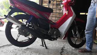 Yamaha ss110 sound yypang exhaust 110SSB2 [upl. by Lain913]