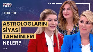 Astrologların Türkiye siyaseti için tahmini ne Hande Kazanova Zeynep Turan ve Aygül Aydın anlattı [upl. by Sinai]