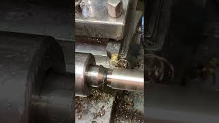 Vernier use in Proper Metal Cutting shortsfeed machine automobileengineering lathemachine [upl. by Attenyw]