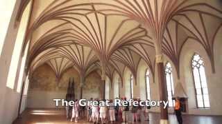 Malbork Castle Interior Malbork Poland [upl. by Nnaarual688]