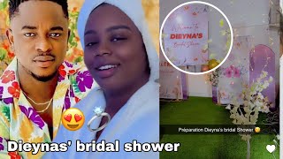 Preparation 😍💍 Dieyna balde et bril préparation diaynas bridal shower [upl. by Eicrad504]