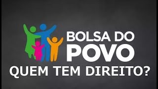 Bolsa do Povo 2024 e Vale Gás  Quem Tem Direito Como Funciona Valor [upl. by Jasmine550]