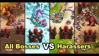 Elite Harassers are OVER POWERED kingdomrush towerdefence strategy gaming [upl. by Lampert]