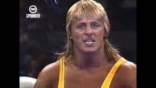 Owen Hart Vs Rip Rogers  WCW Worldwide vom 11031991 [upl. by Pickering]