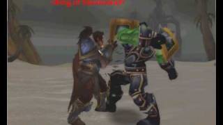 Boss Fight  King Varian Wrynn vs Thrall [upl. by Carberry]