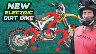 MY BRAND NEW ELECTRIC MOTOCROSS BIKE IS POWERFUL  FIRST IN UK [upl. by Yssep]