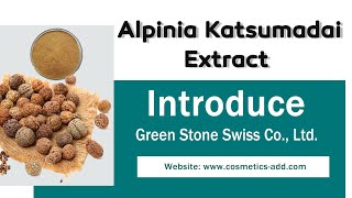 Manufacturer Supply Alpinia Katsumadai Extract 98Powder Sales [upl. by Tobey]