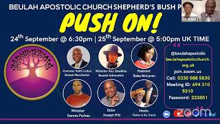 Beulah Apostolic Church UK  Push On 2021 [upl. by Roldan]