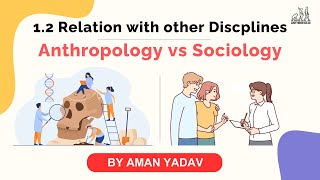 Anthropology vs Sociology  12 Relationship of Anthropology  Anthropology Optional for UPSC IAS [upl. by Brott]