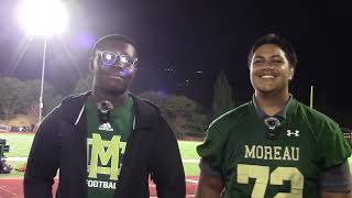 RAW  PostGameINTERVIEWS w Marcus Holbrooks Jr amp Sefili Fonua [upl. by Maggee]