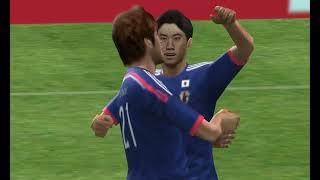 ウイイレ2014 日本vsコロンビア FIFAワールドカップ グループステージ第1節 [upl. by Ienttirb]