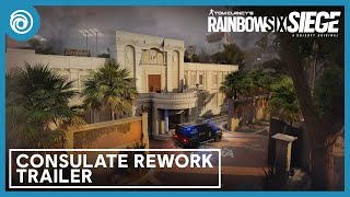 Rainbow Six Siege Consulate Map Rework Trailer [upl. by Akiam]