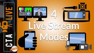 Four Ways to Live Stream  Youll Use Most of Them [upl. by Tiffi]