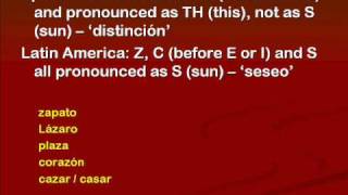 Dialects and Regional Differences in Spanish [upl. by Ordnaxela]