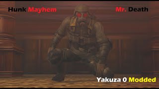 Resident Evil X Yakuza 0 Modded  Hunk Mayhem [upl. by Neomah]