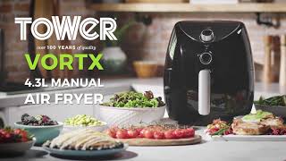 TOWER Manual Air Fryer T17021 [upl. by Odlavu]