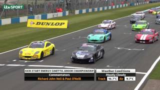 Ginetta Donington Highlights 2015 [upl. by Trefler]