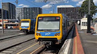 X’Trapolis trains at the Glen Waverley terminus [upl. by Clarita687]