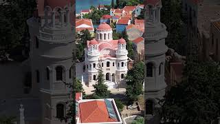 Kastellorizo greece travel greekislands dodecanese turkey aerialvideography καστελλόριζο sea [upl. by Gisser901]