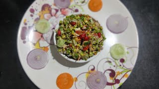 Sprouted moong salad 🥗 Healthy weight loss recipe with benefits 🥗 [upl. by Neffirg]