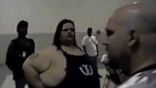 Haystacks Calhoun Jr Interview and Brawl 5202000 IPW Crystal River FL May Massacre II [upl. by Lurline162]