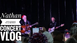 Nathan evans concert vlog Clydebank Christmas light switch on 2024 [upl. by Anaer540]