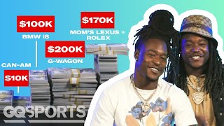 How Shaquill and Shaquem Griffin Spent Their First 1M in the NFL  My First Million  GQ Sports [upl. by Geer]