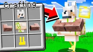 How to CRAFT CUSTOM Minecraft MOBS [upl. by Ebert]